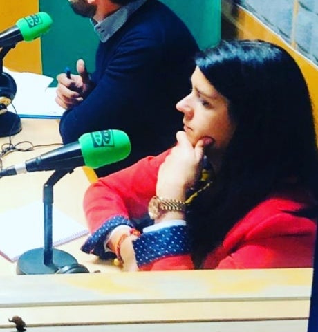 Olga Louzao, portavoz de Ciudadanos insta a seguir con la cabeza bien alta Olga Louzao, portavoz de Ciudadanos insta a seguir con la cabeza bien alta