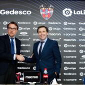 Felipe Miñambres presentado como nuevo director deportivo del Levante UD