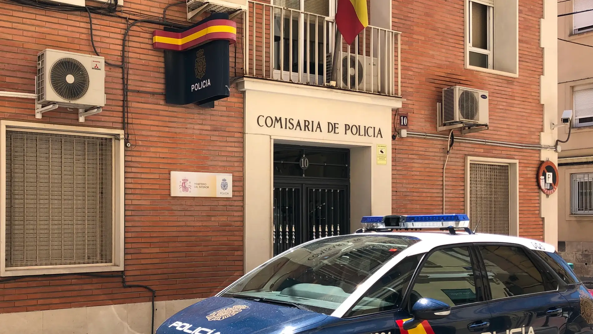 Imagen de archivo de la comisaría de Alcoy Imagen de archivo de la comisaría de Alcoy