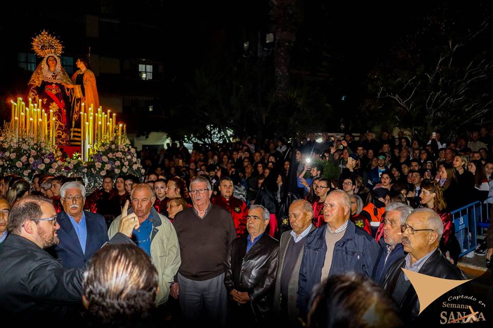El musicólogo y director de coros de Torrevieja, Aurelio Martínez, muy emocionado El musicólogo y director de coros de Torrevieja, Aurelio Martínez, muy emocionado