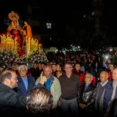 El musicólogo y director de coros de Torrevieja, Aurelio Martínez, muy emocionado El musicólogo y director de coros de Torrevieja, Aurelio Martínez, muy emocionado