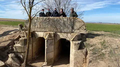 Recuperación puente de "Vado Lancero" Recuperación puente de "Vado Lancero"