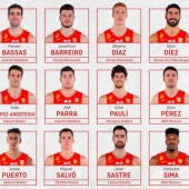 Cuatro jugadores de Unicaja con España