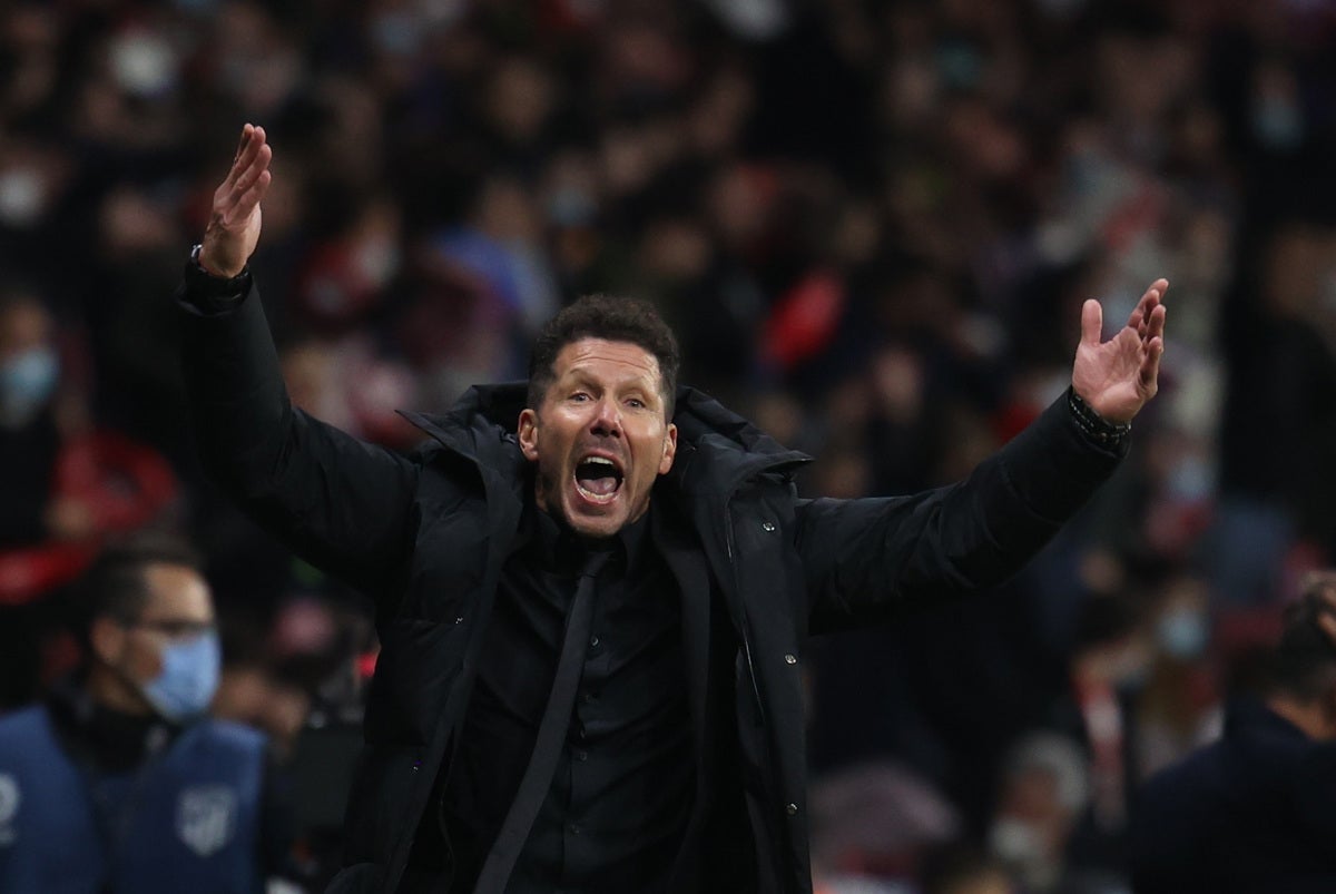 Simeone: "Cuando todos se ponen nerviosos, yo estoy tranquilo" Simeone: "Cuando todos se ponen nerviosos, yo estoy tranquilo"