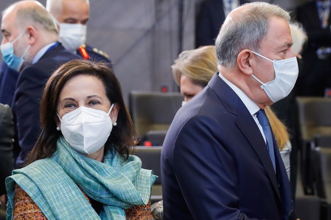 Margarita Robles asegura que Rusia no está retirando tropas de Ucrania: "No ha habido ninguna desescalada" Margarita Robles asegura que Rusia no está retirando tropas de Ucrania: "No ha habido ninguna desescalada"