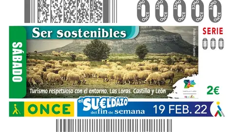‘Las Loras’ protagoniza el cupón de la ONCE Turismo
