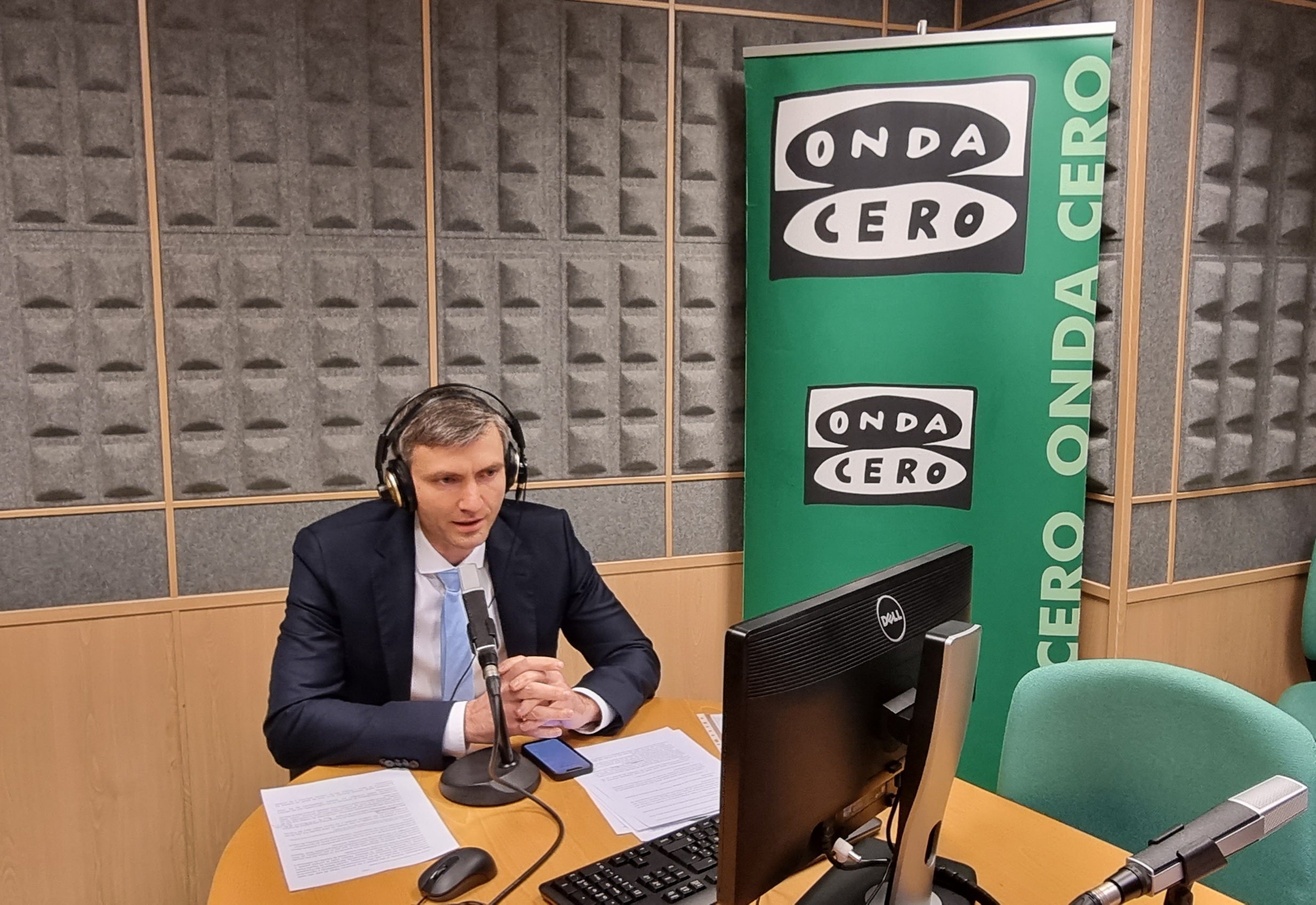 Dmytro Matiuschenko, representante de Ucrania en España: "Ya tenemos guerra" Dmytro Matiuschenko, representante de Ucrania en España: "Ya tenemos guerra"
