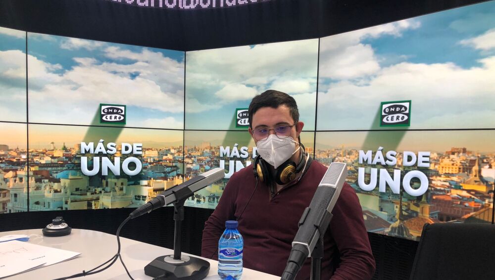 Diego Villahoz, trabajador de Atresmedia