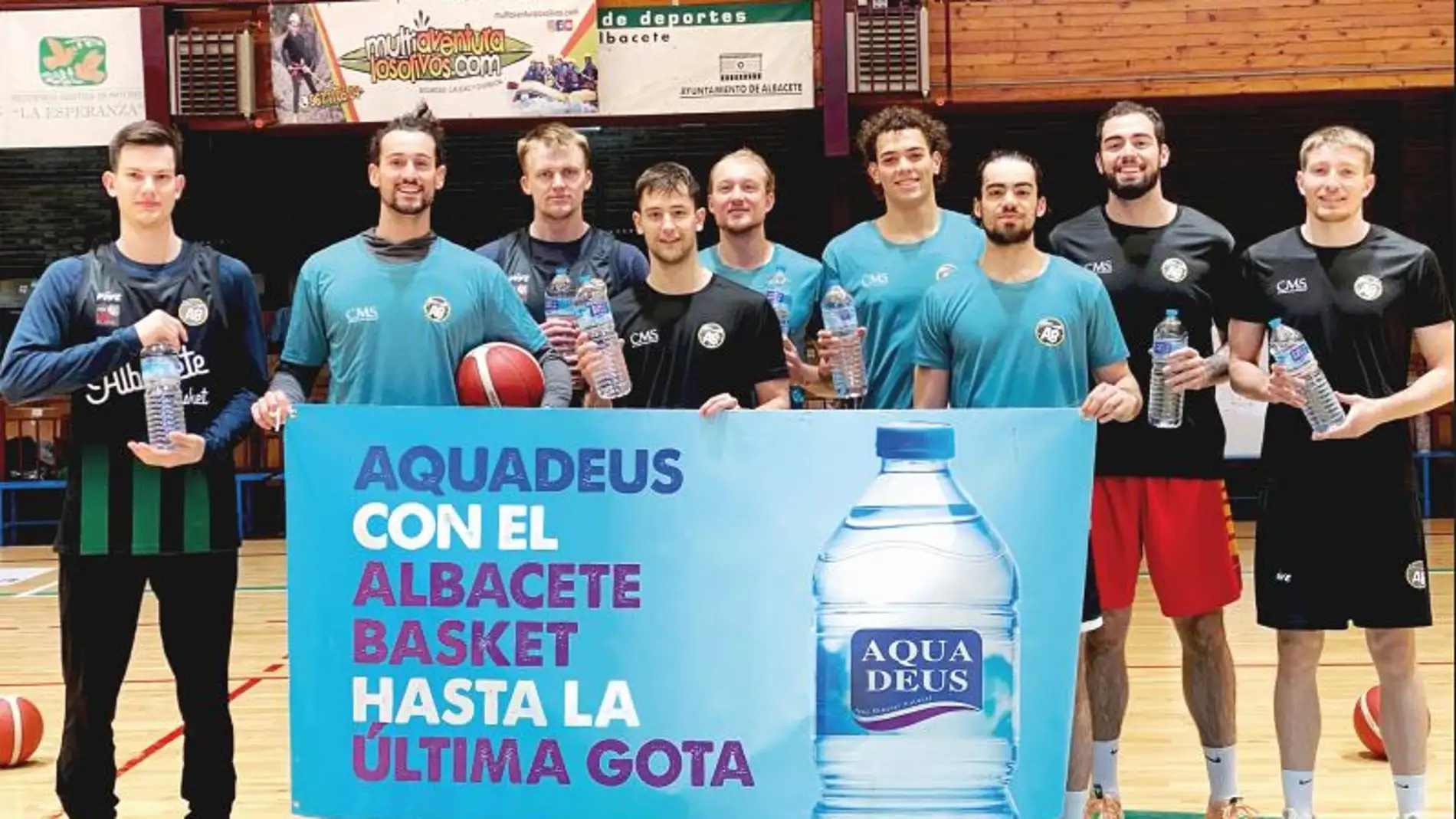  Aquadeus apuesta por la práctica deportiva y renueva como patrocinador del Albacete Basket