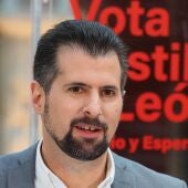 El secretario general del PSOE Castilla y León, Luis Tudanca