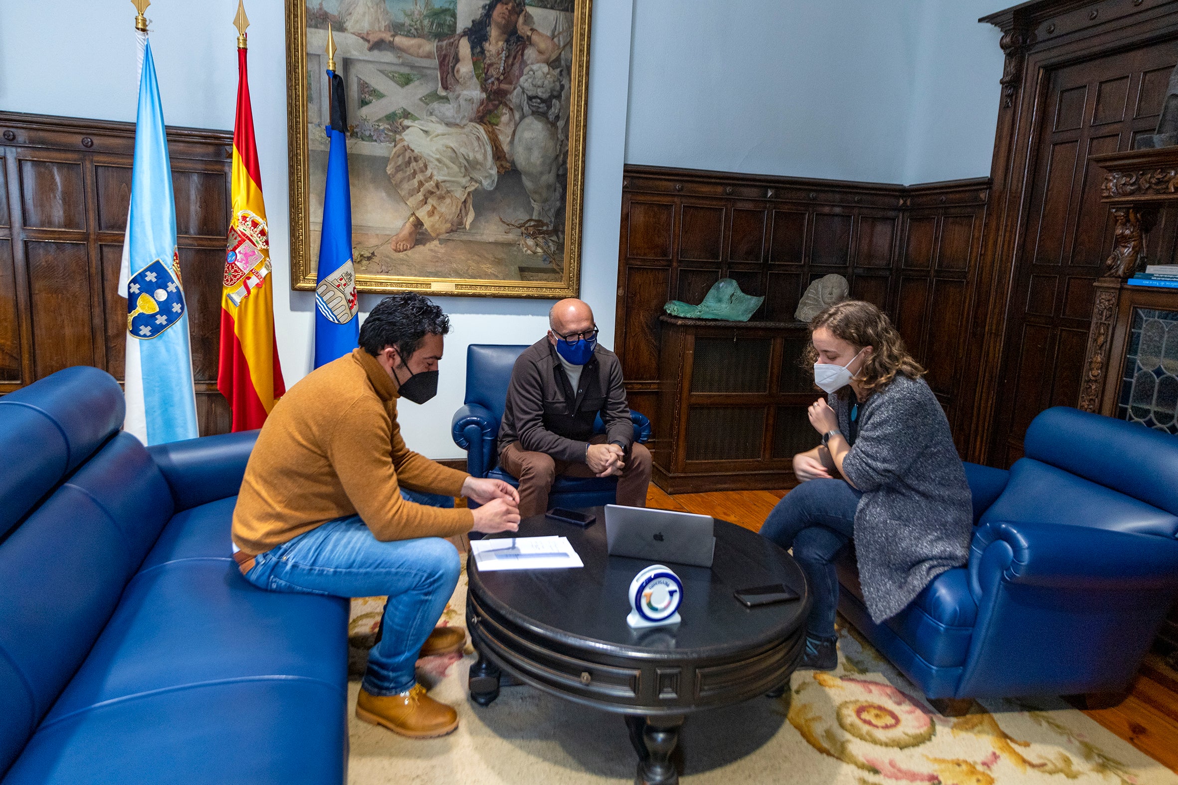 A Deputación colabora nun proxecto veciñal co concello da Veiga A Deputación colabora nun proxecto veciñal co concello da Veiga