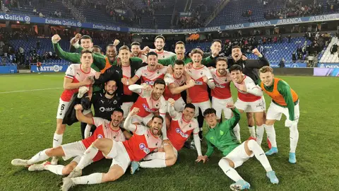 Victoria del Racing en Riazor Victoria del Racing en Riazor