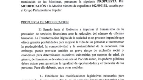 Portada del documento de AJYPE por una Banca m&aacute;s Humana y Amable