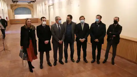 Visita de Rogelio Velasco al palacio de congresos Visita de Rogelio Velasco al palacio de congresos