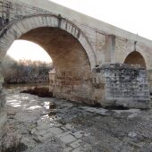 Puente Romano de Córdoba. Sin agua