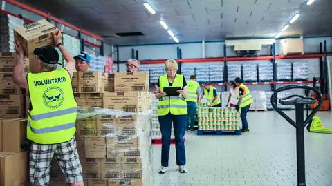 El Banco de Alimentos ha repartido 27 millones de kilos de comida en toda su historia El Banco de Alimentos ha repartido 27 millones de kilos de comida en toda su historia