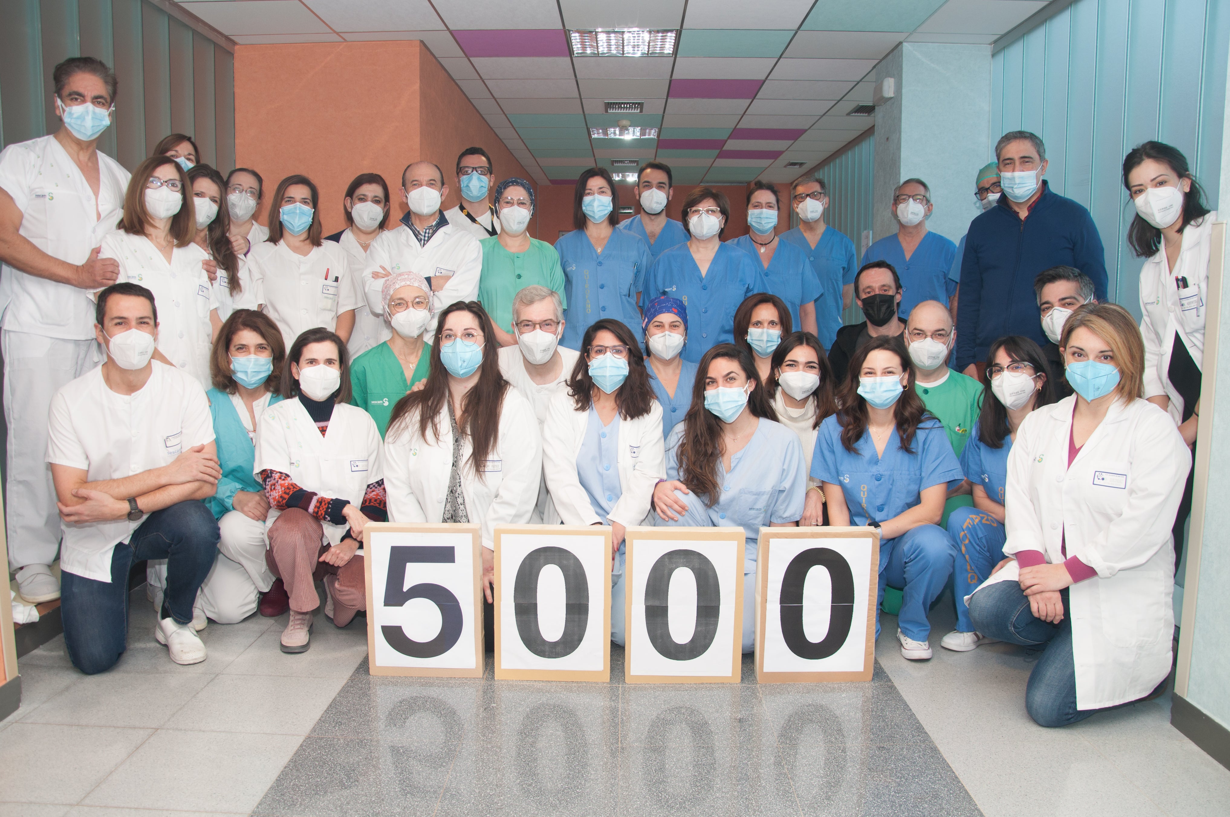 Récord de intervenciones: 5.000 cirugías ambulantes durante el año pasado Récord de intervenciones: 5.000 cirugías ambulantes durante el año pasado