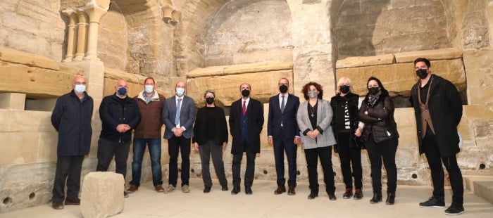 El Gobierno de Aragón dejará Sijena "listo" para el centenario El Gobierno de Aragón dejará Sijena "listo" para el centenario