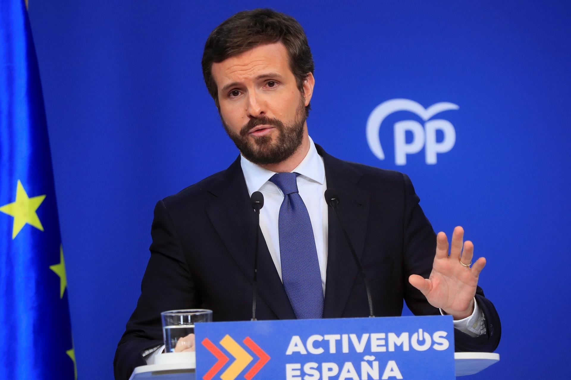 Pablo Casado convoca la Junta Directiva Nacional para el próximo lunes Pablo Casado convoca la Junta Directiva Nacional para el próximo lunes