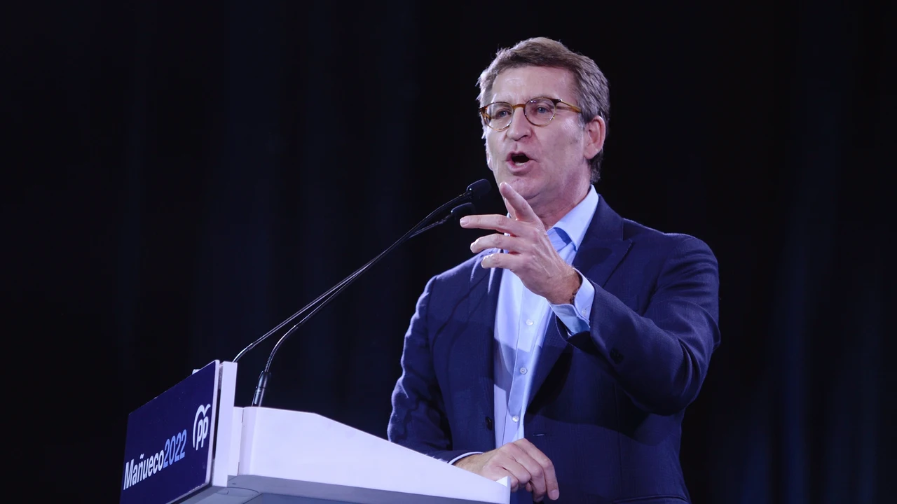 El presidente de la Xunta de Galicia, Alberto Núñez Feijóo