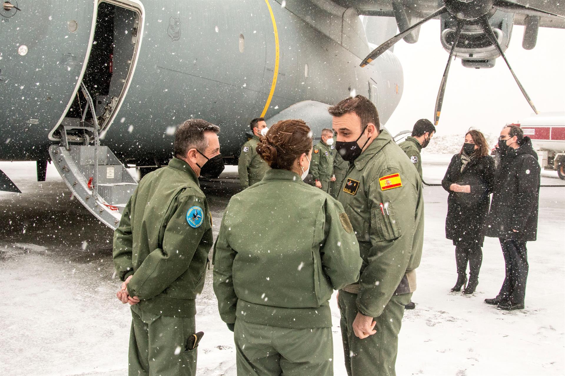El avión fletado por el Gobierno que repatriará a los marineros del 'Villa de Pitanxo' ya está en Canadá El avión fletado por el Gobierno que repatriará a los marineros del 'Villa de Pitanxo' ya está en Canadá