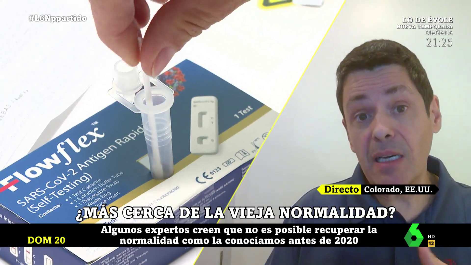 Un experto explica por qué ve imposible que volvamos a la normalidad previa a la pandemia Un experto explica por qué ve imposible que volvamos a la normalidad previa a la pandemia