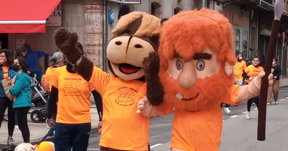 Lotu y Tulo no quisieron faltar en la carrera Galbán Lotu y Tulo no quisieron faltar en la carrera Galbán