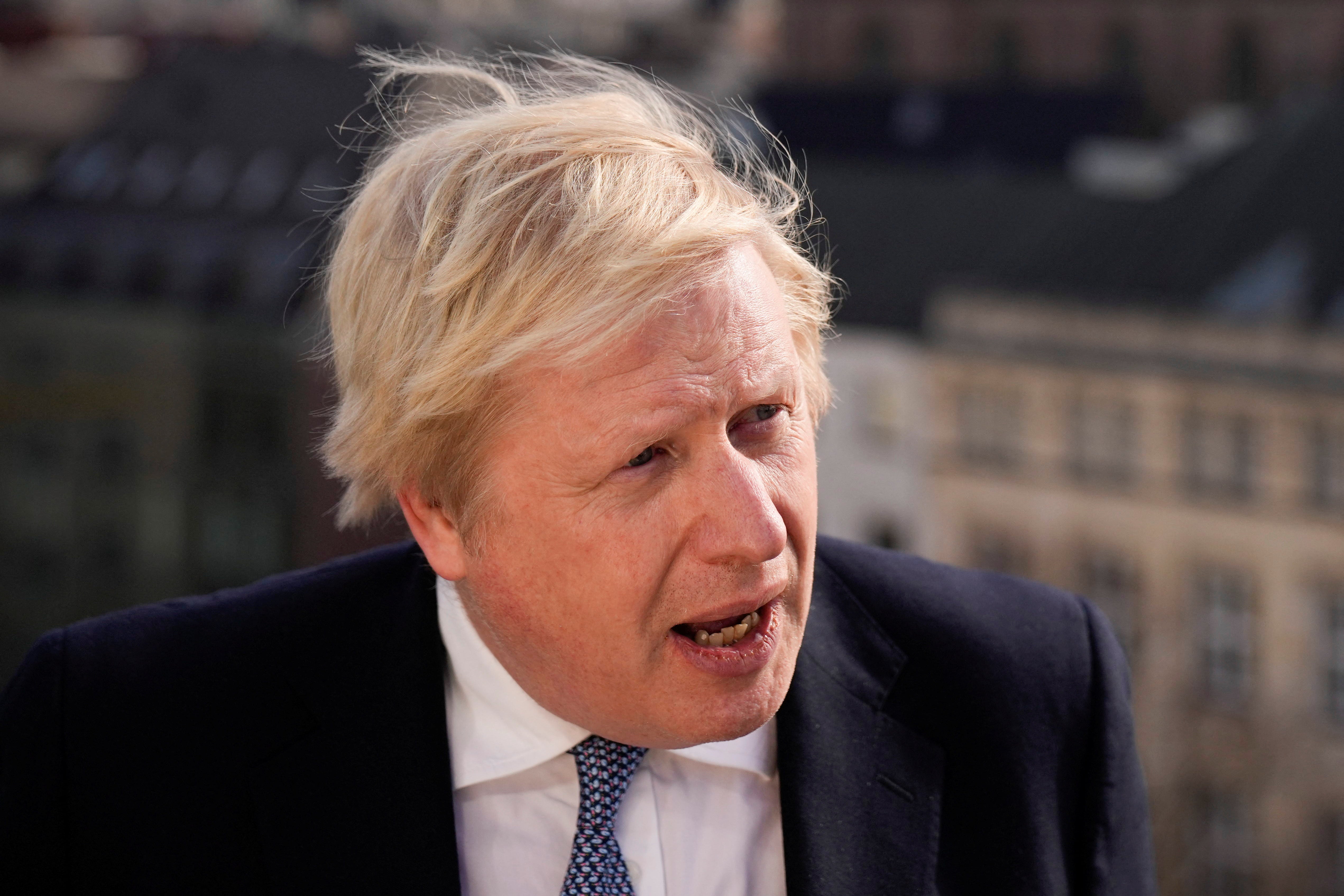 Boris Johnson dice que Rusia planea la mayor guerra en Europa desde 1945 Boris Johnson dice que Rusia planea la mayor guerra en Europa desde 1945