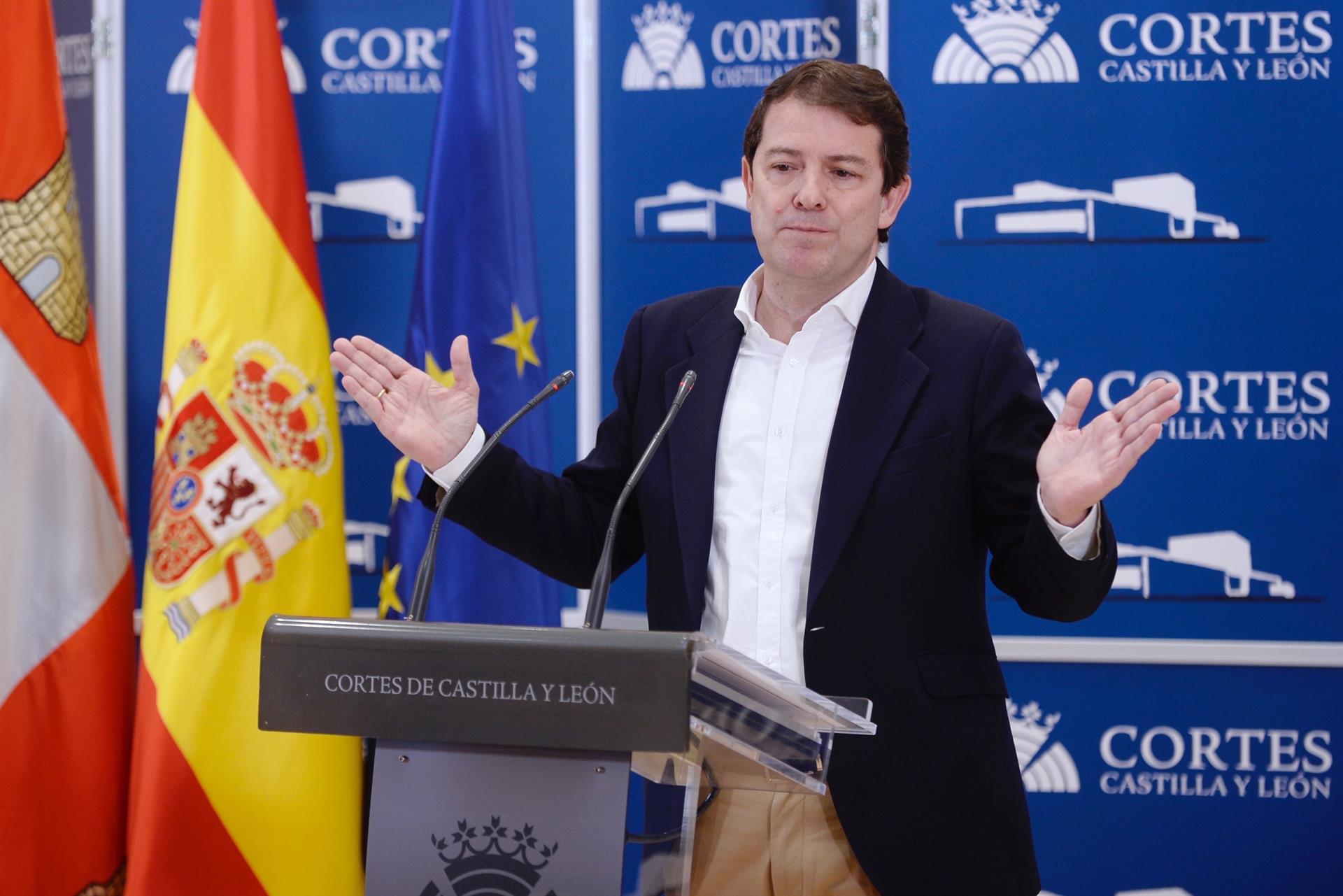 La reunión entre Mañueco y Tudanca fracasa a los 15 minutos de comenzar La reunión entre Mañueco y Tudanca fracasa a los 15 minutos de comenzar