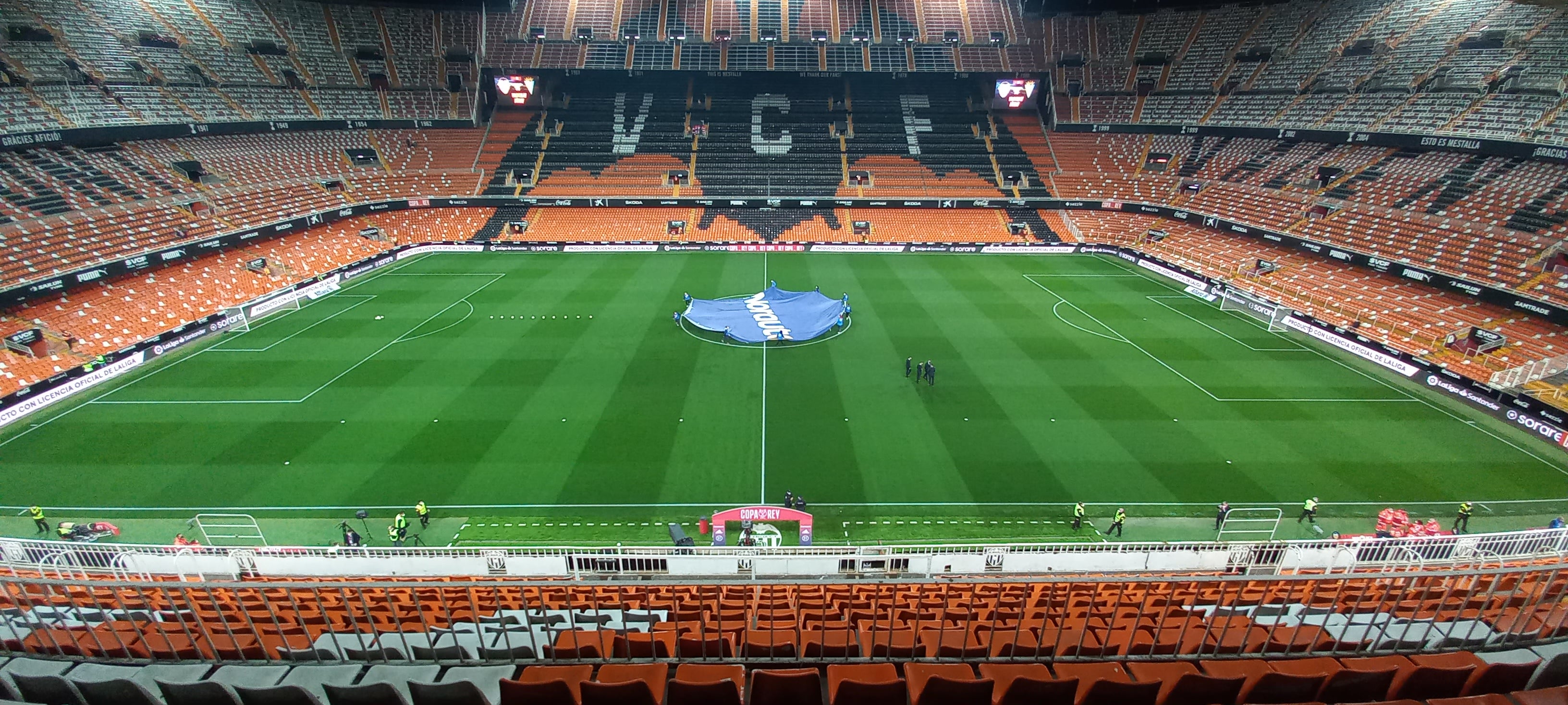 Mestalla en el puesto 32 en asistencia de estadios europeos Mestalla en el puesto 32 en asistencia de estadios europeos