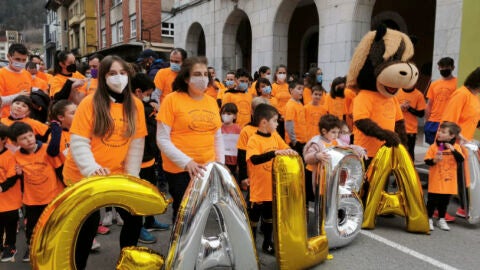 Salida de la prueba solidaria