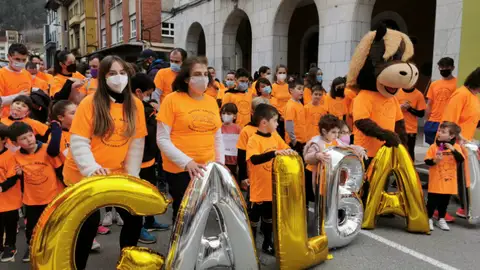 Salida de la prueba solidaria Salida de la prueba solidaria