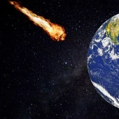 Un meteorito se aproxima a la Tierra Un meteorito se aproxima a la Tierra