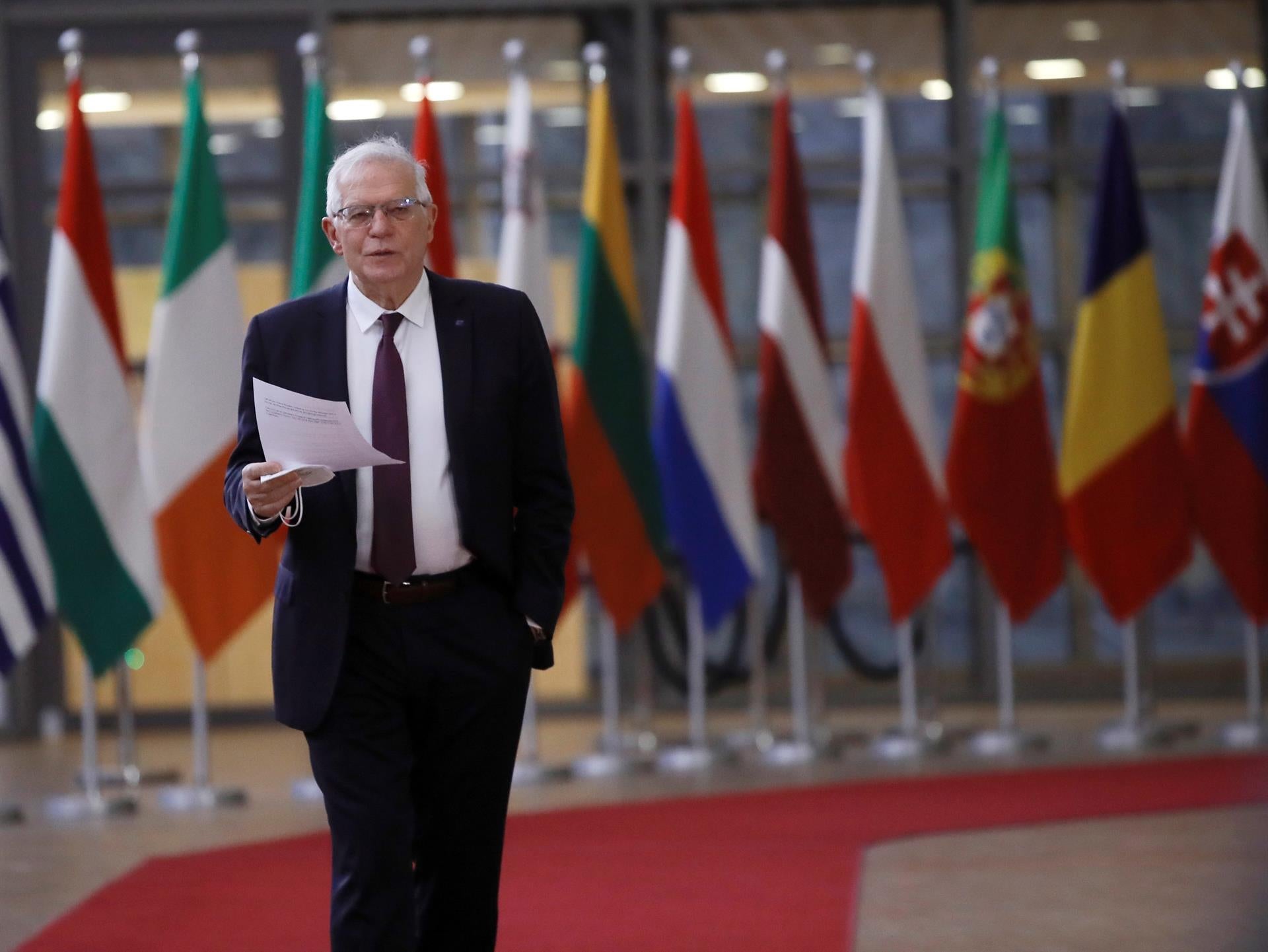 La Unión Europea prepara "sanciones selectivas" contra Rusia por sus movimientos en Donbás La Unión Europea prepara "sanciones selectivas" contra Rusia por sus movimientos en Donbás