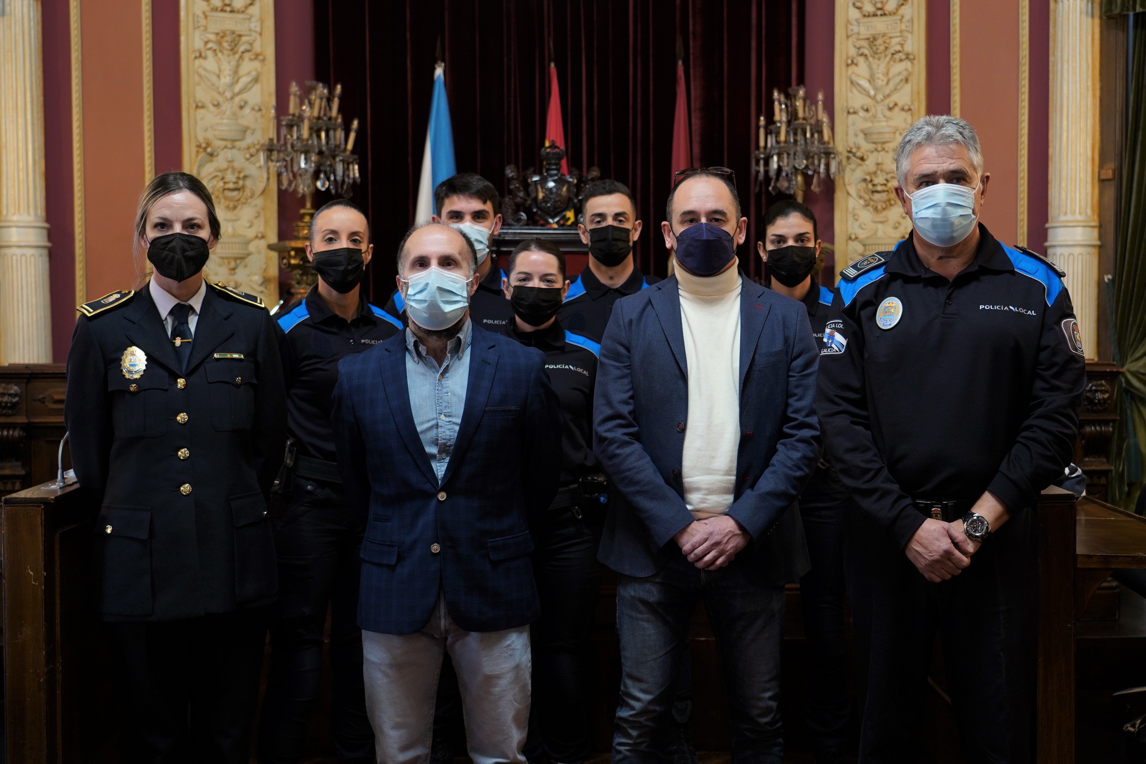 O Concello reforza o cadro de persoal da Policía Local coa incorporación de 15 novos axentes O Concello reforza o cadro de persoal da Policía Local coa incorporación de 15 novos axentes