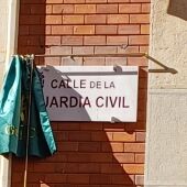 Placa de la calle Guardia Civil