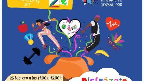 IX carrera solidaria del I.E.S. Francisco Nieva de Valdepe&ntilde;as