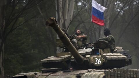 Un tanque ruso Un tanque ruso