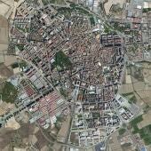 Imagen aérea de Huesca.
