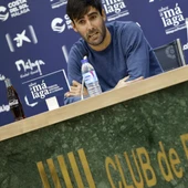 Alberto Escassi, del Málaga CF Alberto Escassi, del Málaga CF