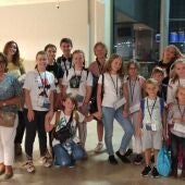  Niños y niñas ucranianos en su llegada a España. 