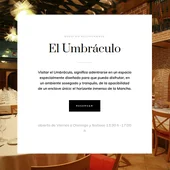 Restaurante El Umbráculo Restaurante El Umbráculo