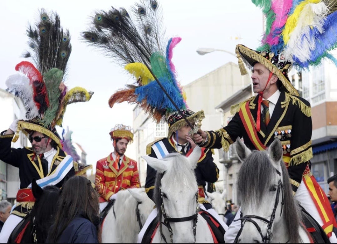 Silleda recupera a tradición dos Xenerais da Ulla no seu entroido Silleda recupera a tradición dos Xenerais da Ulla no seu entroido
