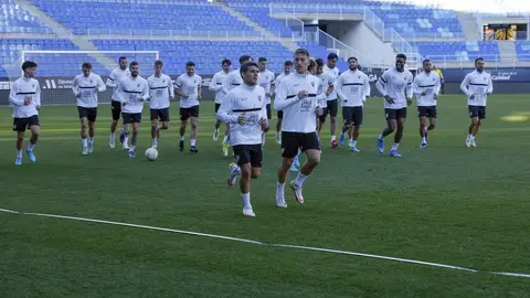 Entrenamiento del Málaga CF Entrenamiento del Málaga CF