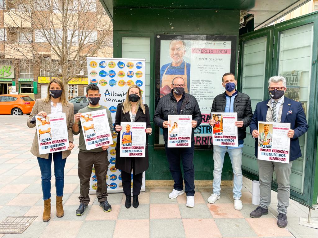 El Ayuntamiento de Alicante y FACPYME activan la campaña “Alma, vida y corazón de nuestros barrios” El Ayuntamiento de Alicante y FACPYME activan la campaña “Alma, vida y corazón de nuestros barrios”