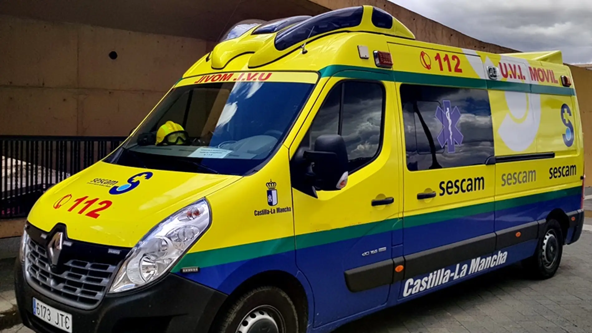 Una ambulancia del SESCAM