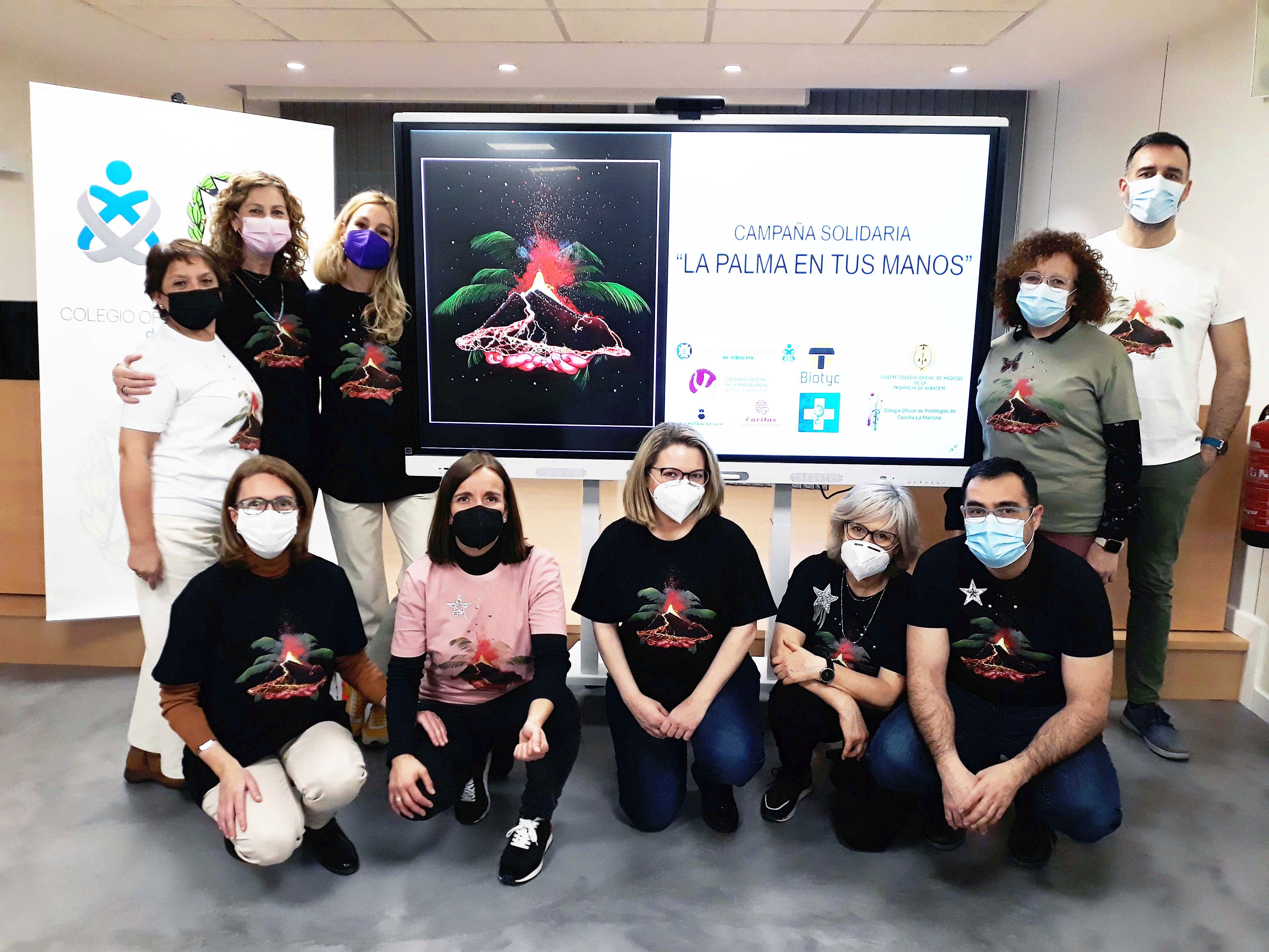 El Colegio de Enfermería de Albacete se viste de solidaridad. El Colegio de Enfermería de Albacete se viste de solidaridad.