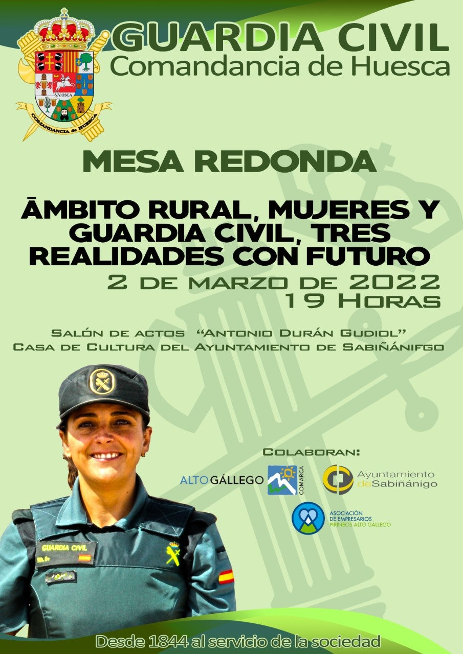 Mesa coloquio sobre el ámbito rural, mujeres y Guardia Civil Mesa coloquio sobre el ámbito rural, mujeres y Guardia Civil