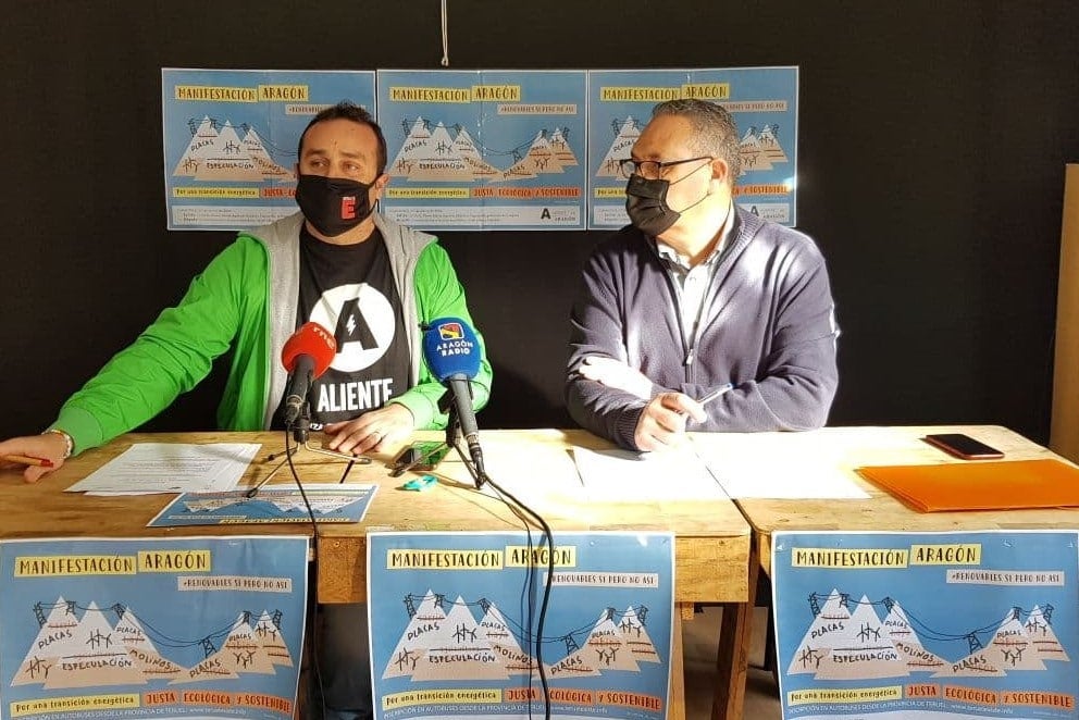 Nueva protesta contra las renovables Nueva protesta contra las renovables