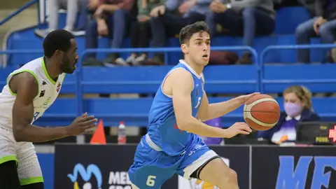 Pablo Sánchez, de Unicaja, cedido en Melilla Pablo Sánchez, de Unicaja, cedido en Melilla